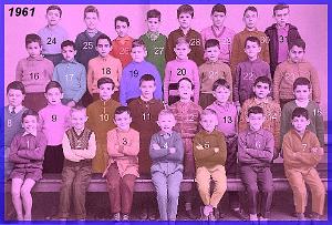 ECOLE JEAN MACE GARCONS 1961 CM2